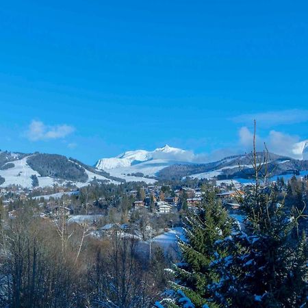 Close To The Village - Chalet 4 Bedrooms, Mont-Blanc View Megève Exteriér fotografie