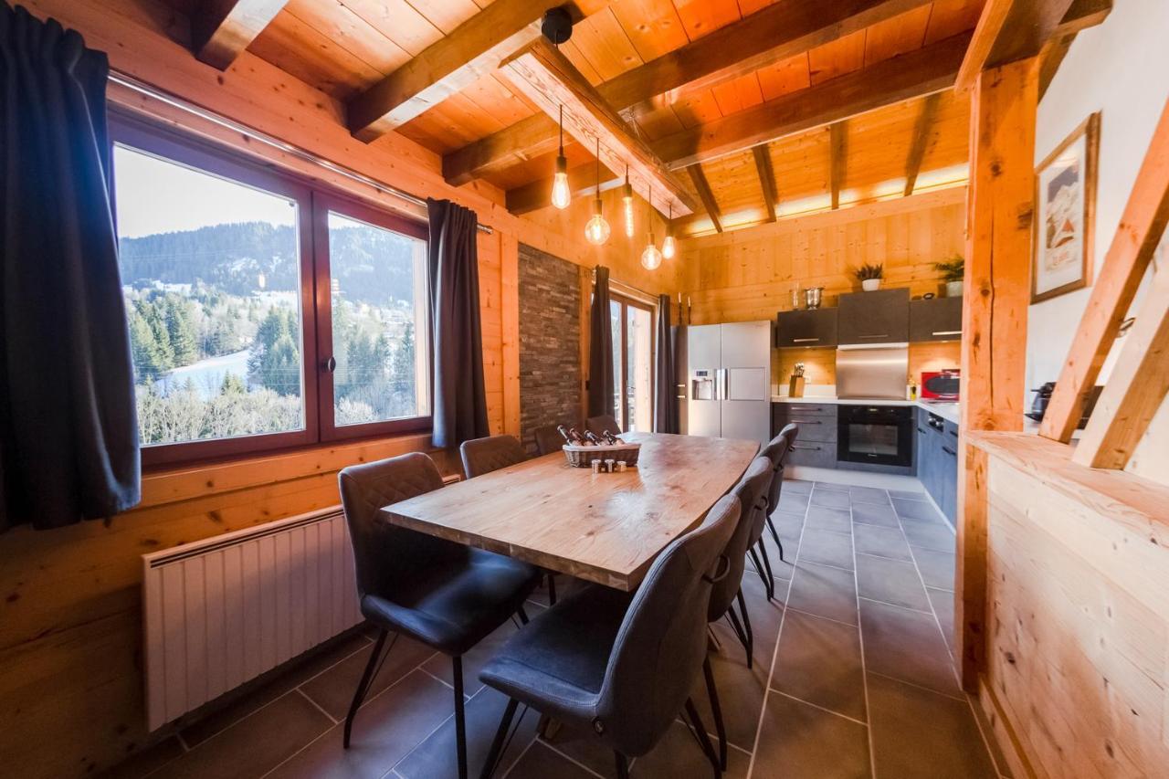 Close To The Village - Chalet 4 Bedrooms, Mont-Blanc View Megève Exteriér fotografie
